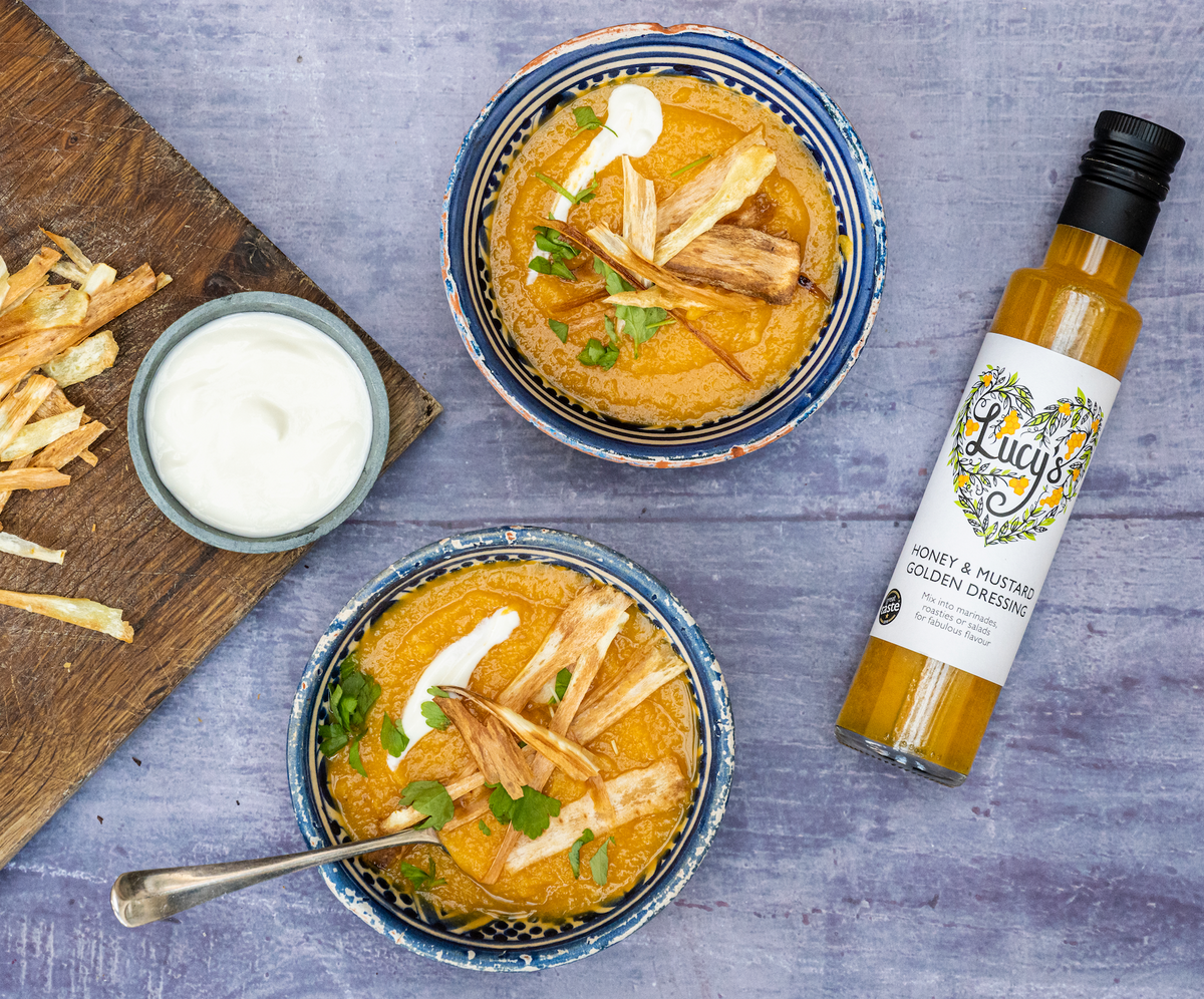 Roasted Carrot & Parsnip Soup – Lucy's Dressings