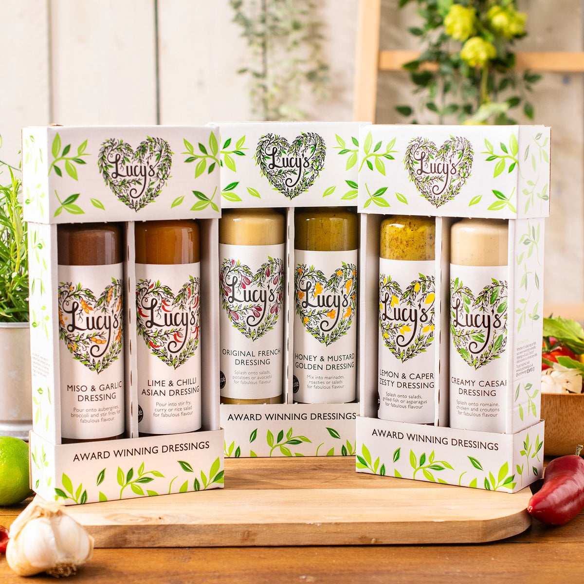 Zesty Dressings Duo Gift Pack – Lucy's Dressings