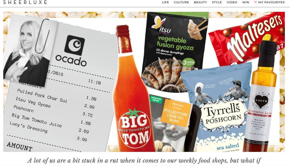 What's in your weekly Ocado shop?