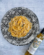 Creamy Butternut Squash Pasta with Lucy's Honey Mustard Dressing