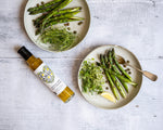 Chargrilled Asparagus & Cress Salad with Lucy's Lemon & Caper Dressing
