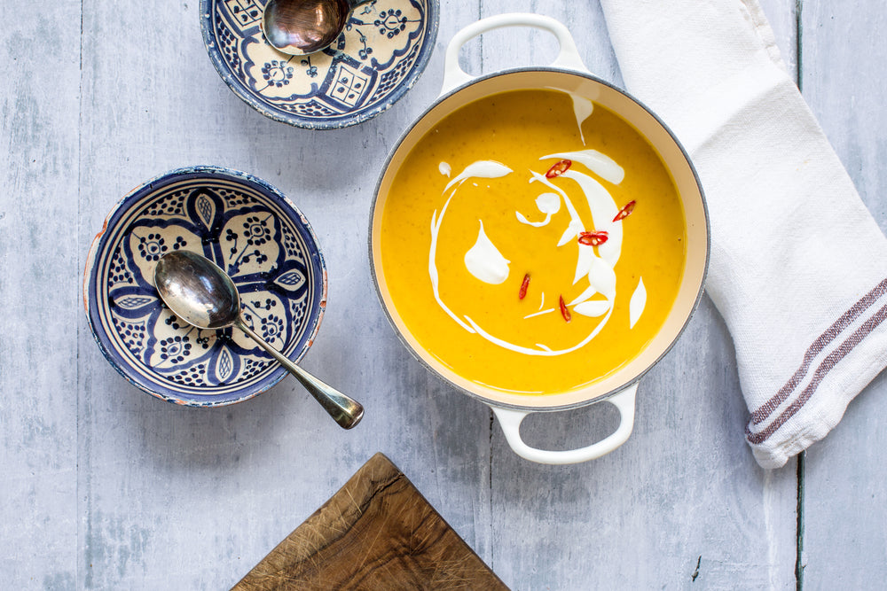 Roasted Butternut Squash and Coconut Soup