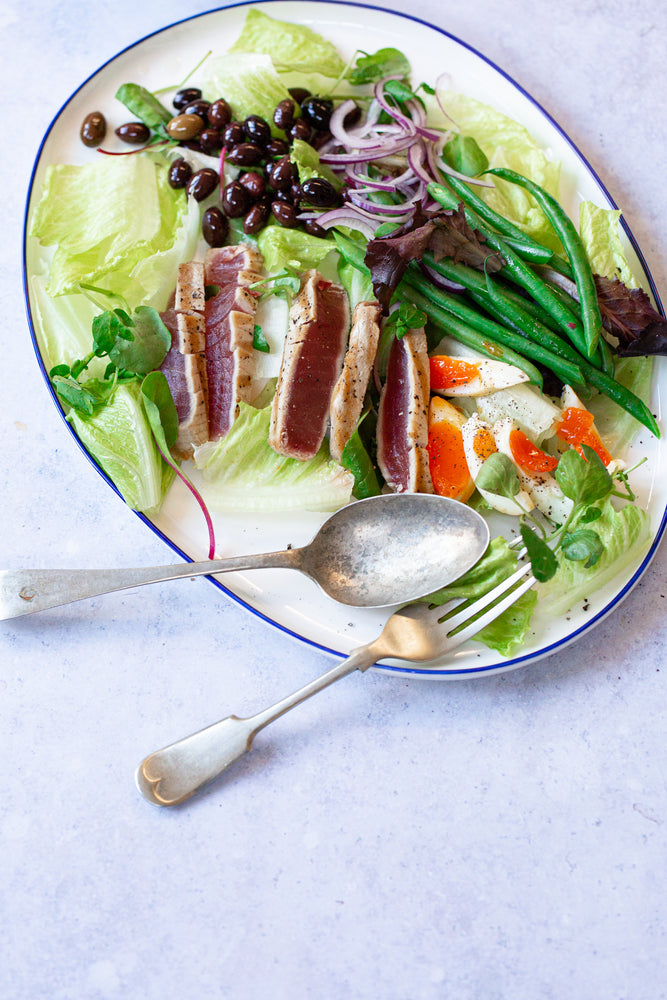 BBQ Tuna Nicoise Salad