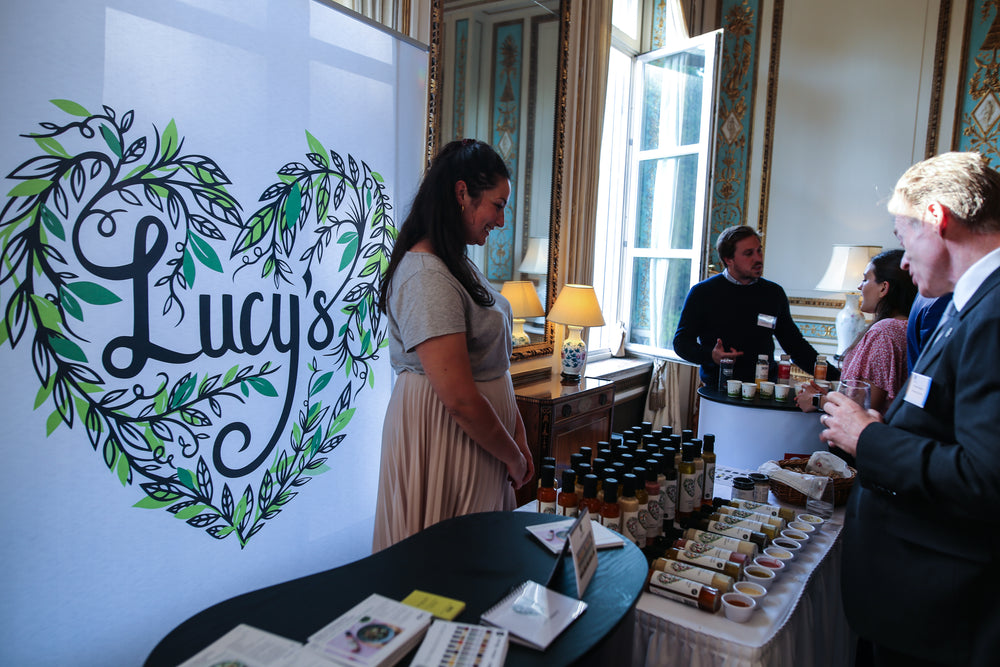 Lucy's Dressings at the British Embassy in Brussels
