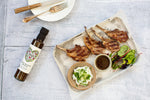 BBQ Marinated Lamb Cutlets with Tzatziki