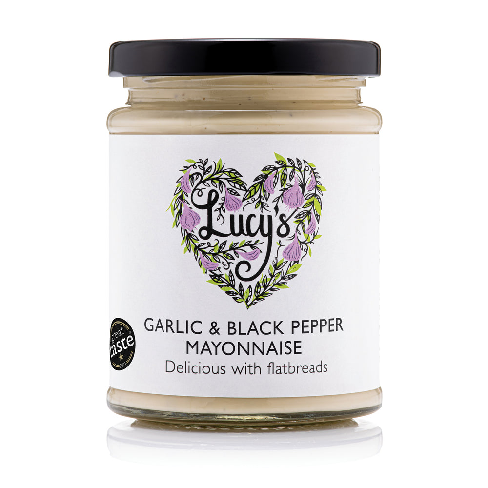 Roasted Garlic and Black Pepper Mayonnaise
